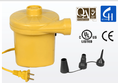 JH-616A电动充气泵-黄色款